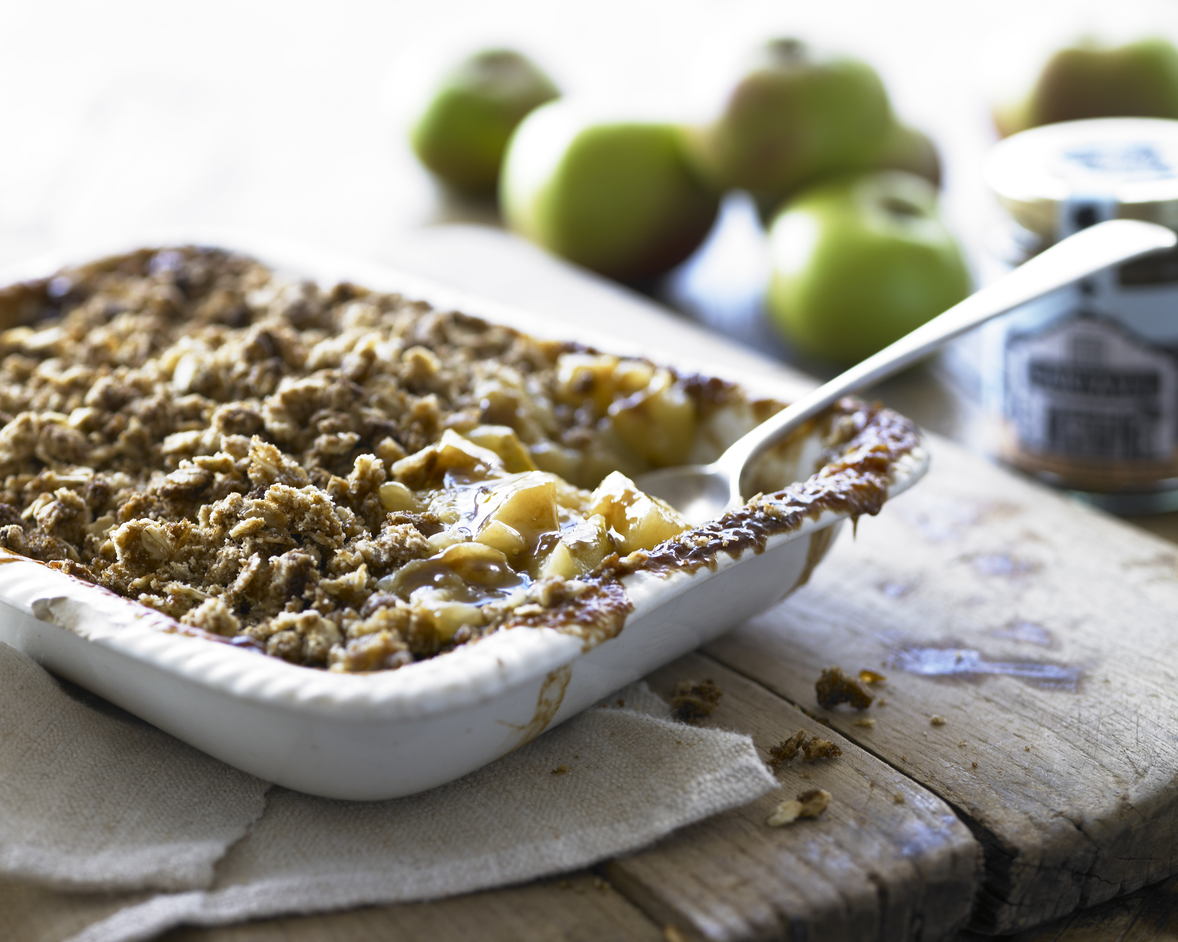 Sticky Toffee Apple Crumble - Cartmel Village Shop